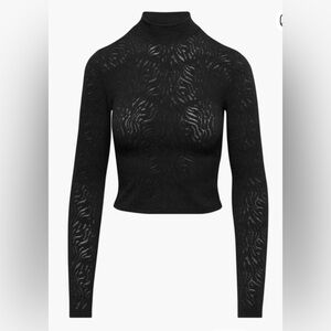 Babaton Shapelace Mockneck NAVY, Large